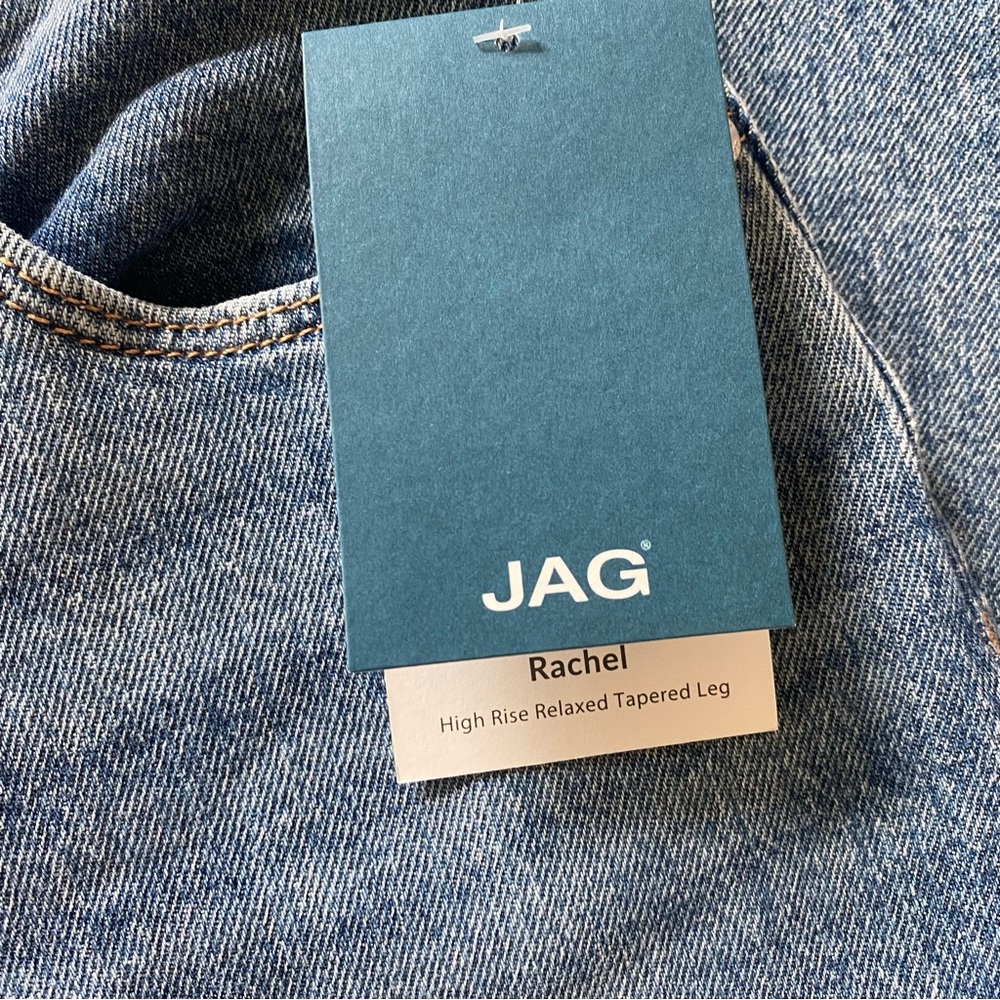 NWT JAG Rachel High Rise Relaxed Tapered Leg Jeans 6 8 10 - Picture 8 of 13